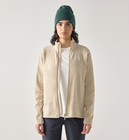 Haglöfs Buteo Mid Jacket Women Chalk Beige - Damen - M