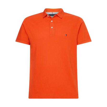 Tommy Hilfiger T-shirt , Oranje , Heren , Maat: L