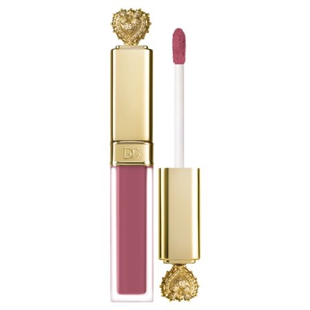 Dolce&Gabbana Everkiss Liquid Lip Rossetto liquido soft matte no transfer 205 Affection - Rosa freddo 5,5ml - Rossetto