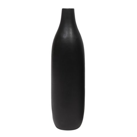 Sort trævase, 10x10x40 cm – Moderne design