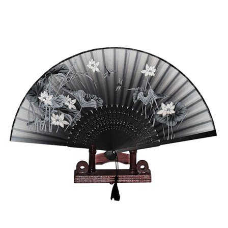 Vifte - Orientalske vinder [M02] - Svarte vannliljer