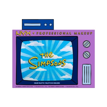 Nyx Professional MakeUp The Simpsons Family Color Palette - Palette occhi