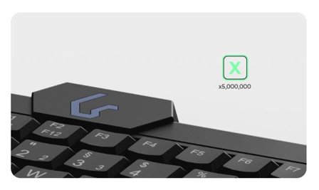 KEYSONIC TAS KSK-3210ELU (DE) Super-Mini Touchpad schwarz