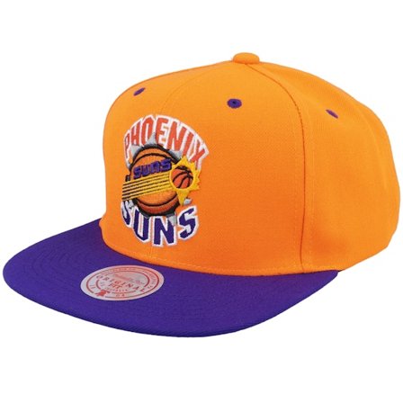 Mitchell & Ness - NBA Orange snapback Cap - Phoenix Suns Breakthrough Orange Snapback @ Hatstore