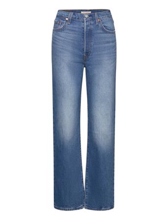 Ribcage Full Length Dance Arou Bottoms Jeans Straight-regular Blue LEVI ́S Women