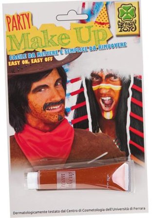 Carnival Toys 7279: Tubetto Fondotinta Marrone Gr.28,3 Ca.