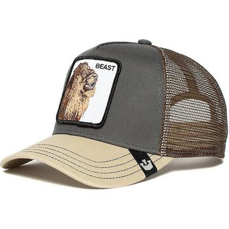 Maatilaeläinten rekkakuskin baseball-lippis Hatt Mesh Style Miehet Naiset Hip Hop Bros Säädettävä Baseball-hattu - Perfet Beast