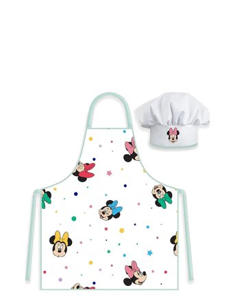 BrandMac Kids Apron + Hat - Minnie 1738 - Multi/patterned - ONE SIZE