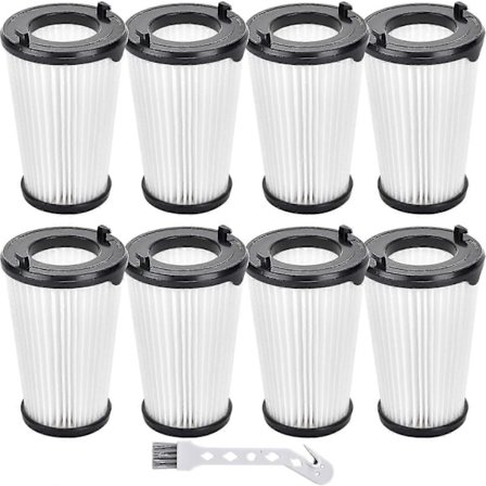 Artraise Filter Cx7 För Aeg 8-pack Filter Aeg Cx7 Filter Cx7-2, Anpassad Till Produktnummer Aef150 Ersättning Av Hepa Filter Vakuumfilter, Sui