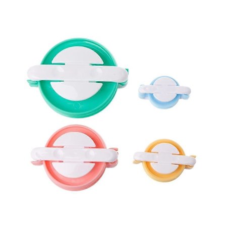 4 Størrelser Pompon Maker Fluff Ball Weaver Nål Strikking Ull DIY Verktøy Håndverkssett Multi
