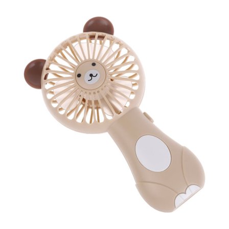 Handhållen Fläkt Mini Kylfläktar AA-Batteridriven Liten Fläkt med Söta Öron för Hemmakontor - Resor Utomhus och Camping