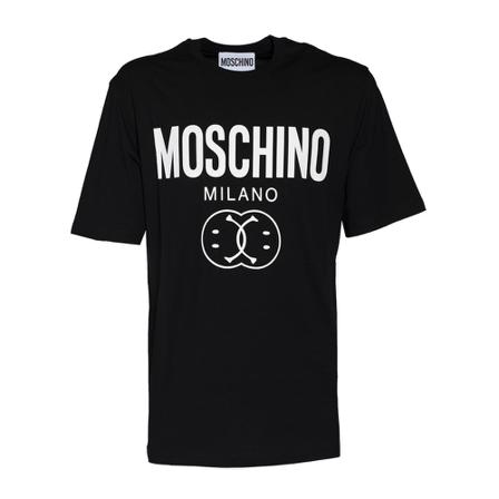 Moschino, T-Shirts Czarny, Mężczyzna, Rozmiar: S