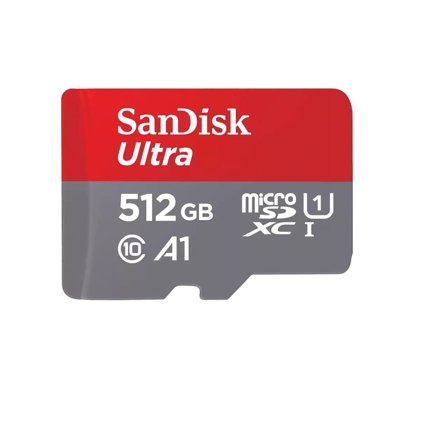 SanDisk Ultra - flashminnekort - 512 GB - microSDXC UHS-I