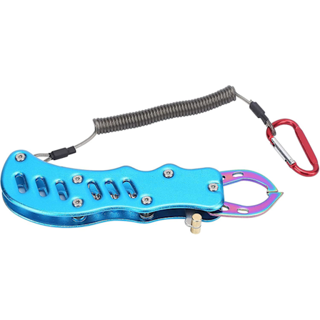 Fiskeklype i rustfritt stål, sklisikker, lett, bærbar, fiskekontrollklemme, fiske tang