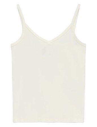 Vmmaxi My Soft V Singlet Jrs Girl Noos White Vero Moda Girl