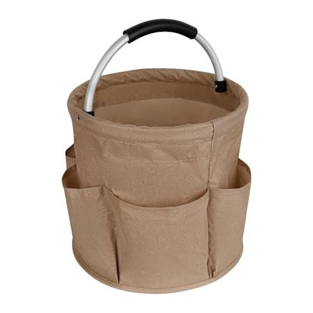 Multi Pocket Trädgårdsredskap Väska Nursery Storage Korg CAMEL