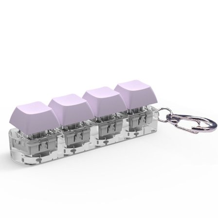 4-näppäiminen näppäimistö Fidgets-lelu stressinlievitykseen Kevyt purkulelu pojille, tytöille, naisille ja miehille