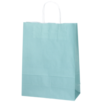 Papirpose grønn 24x10x32 cm