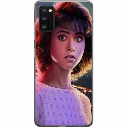 Samsung Galaxy A41 Mjukt Skal - Stranger Things - Nancy Wheele