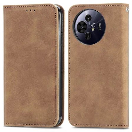 För TCL 50 Pro NxtPaper 5G Fodral Skinnkänsla Läder Korthållare Telefonskal Magnetisk