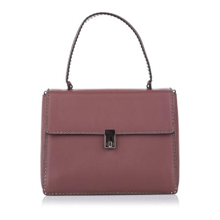 Valentino Vintage Pre-owned HandTas , Roze , Dames , Maat: ONE Size Vintage Tassen