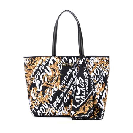 Versace Jeans Couture, Shoulder Bags Czarny, Kobieta, Rozmiar: ONE Size