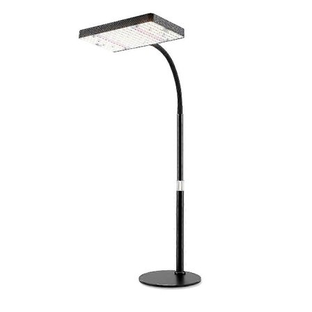 Pöytämallinen kasvivalo 200W, Pöytäkasvivalaisin sisäkasveille, UV-IR täyden spektrin kasvilamppu, korkeus säädettävissä
