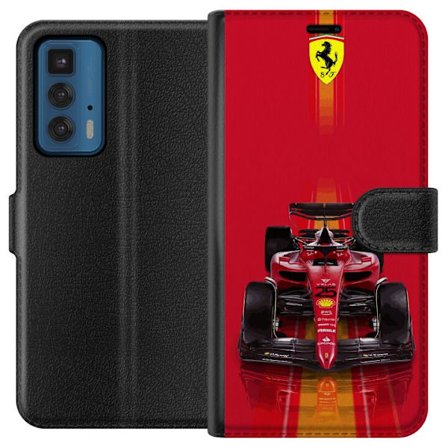 Yhteensopiva Lompakkokotelo Motorola Motorola Edge 20 Pro Ferrari Formula 1 -auto ikonisessa punaisessa muotoilussa urheilullisella tarkkuudella
