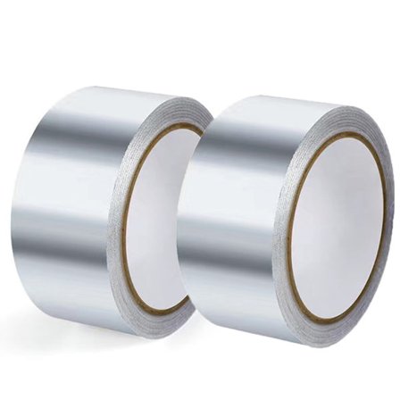 Aluminium silvertejp, tätningstejp som reparationstejp, värmebeständig och självhäftande aluminiumtejp Aluminium polypropen