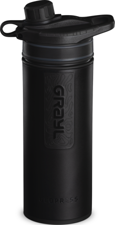 Grayl GeoPress Purifier Bottle Covert Black