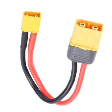 XT60 - XT30 -sovitinkaapeli 16AWG B6 LiPo -akku laturille