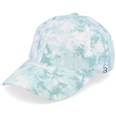 Wei - Multi unconstructed Keps - Wega Tie Dye Mint/White Mom Cap @ Hatstore