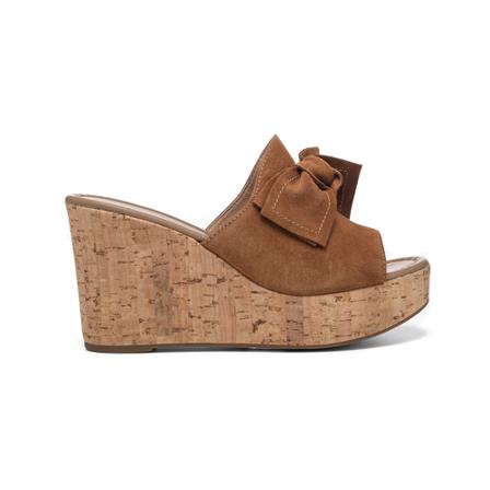 Nerogiardini Sandaler Brun, Dame Sandaler med kilehæl, Størrelse: 40 EU
