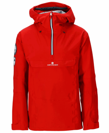 Amundsen Peak Anorak Mens Red