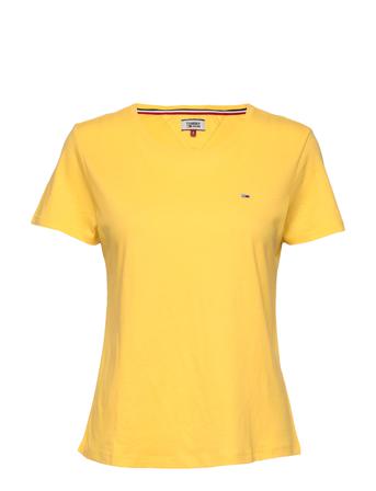 Tjw Soft Jersey Tee T-shirt Top Gul Tommy Jeans