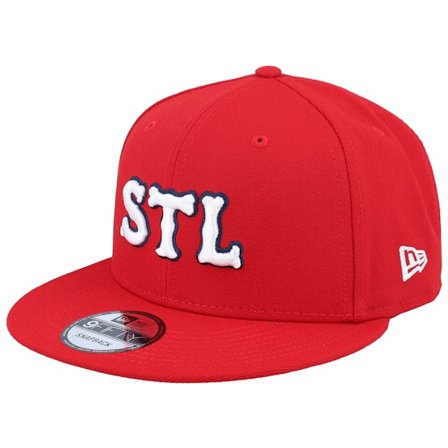 New Era - Rojo snapback Gorra - St. Louis Cardinals MLB City Connect 9FIFTY Red Snapback @ Hatstore