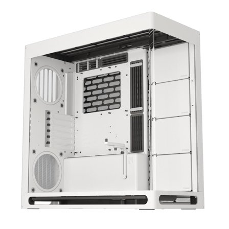 HAVN HS 420 Mid Tower (hvit) E-ATX (Max Width 277 mm)/ATX/M-ATX/Mini-ITX, Herdet Glass