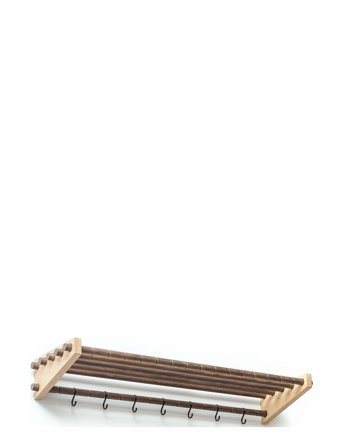 We Do Wood Moodrack Hattehylde - Brown - L:98CM x 98