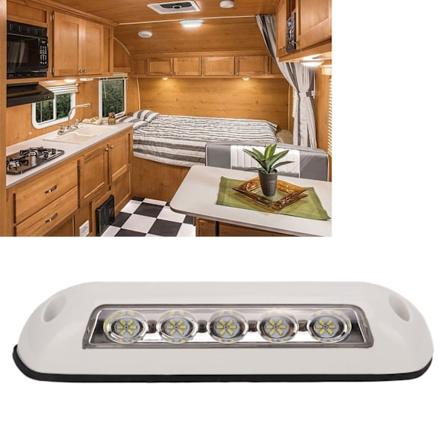 Universal RV LED Markiselys 12V 6000K Vandtæt Udendørs Brugslys til Trailere Campingvogne