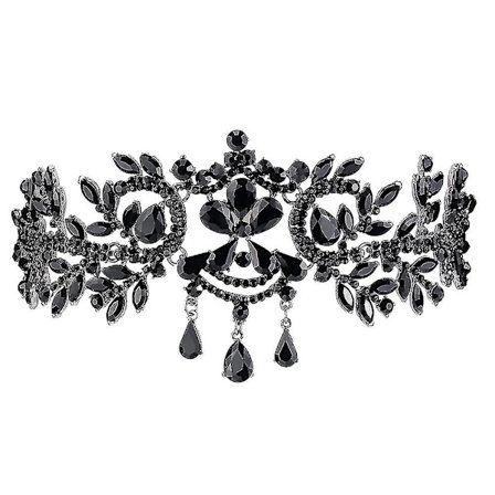 Vintage Crystal Bride Bridal Wedding Hair Head Band Wear Rhinestone Jewelry Headband Tiara Coronal Crown