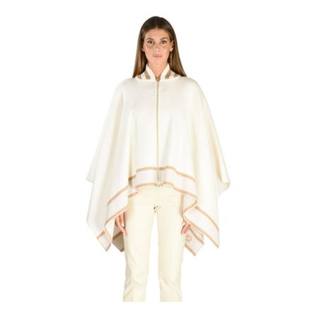 Herno Capes Hvid, Dame Poncho, Størrelse: ONE Size