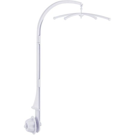 Mobil Ramme Hvit Barneseng Mobil Stativ Baby Mobil Med Stativ Arm Stativ For Hengende Leker Og Dukker