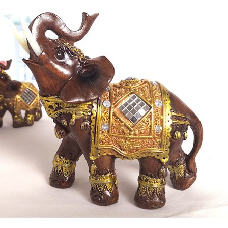 Moderne skulptur dekorativ figur ballong hund pop art i flerfarget kunststein 22x18 cm