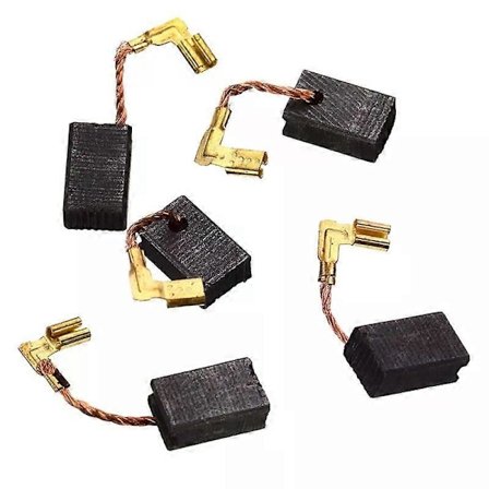 5 st Kolborstar CB459 Ersättning För MKT GA4530R GA4534 JS1000 GA5030 Vinkelslip Ga 5030 Cb-459 6*9*135cm