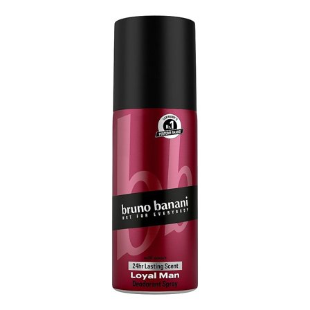 Bruno Banani Loyal Man Deodorant Body Spray for Men 150 ml, Parfumer & Dufte, Dufte, Bodyspray