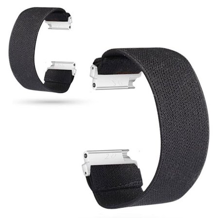 Ensfarvet nylon-urrem til Huawei-ur - Sort