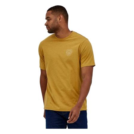 Patagonia T-Shirts Gul, Herre, Størrelse: XL