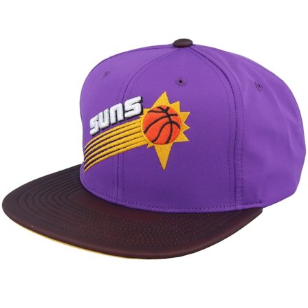 Mitchell & Ness - NBA Violett snapback Cap - Phoenix Suns Heat Up Visor Purple Snapback @ Hatstore