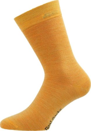 Real Socks Holy Mustard Unisex everyday socks Yellow 36-39