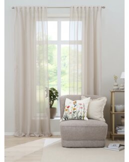 Multibåndslengde Moa ensfarget 2-pk Sand